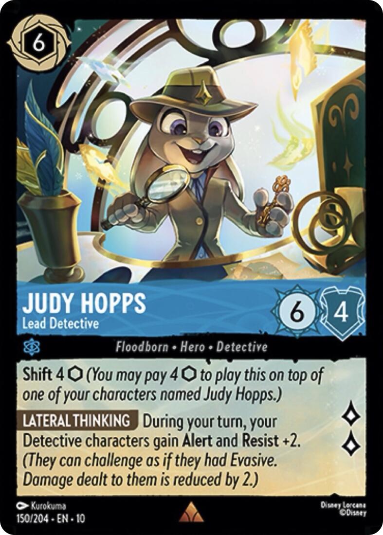 Judy Hopps - Lead Detective (150/204) [Whispers in the Well] | Devastation Store