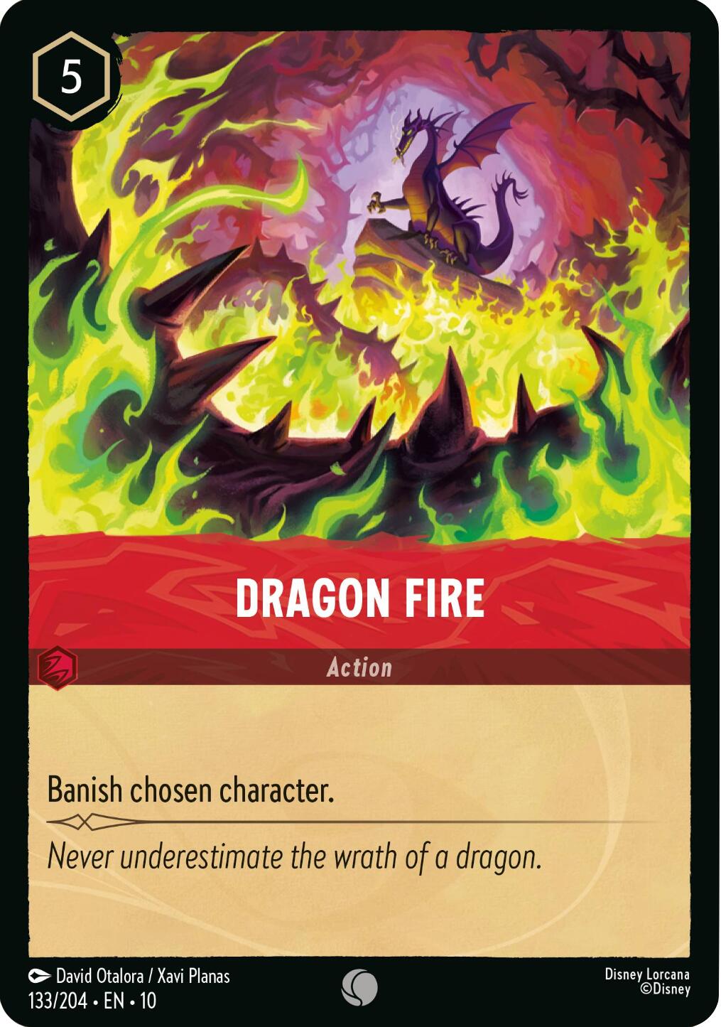 Dragon Fire (133/204) [Whispers in the Well] | Devastation Store