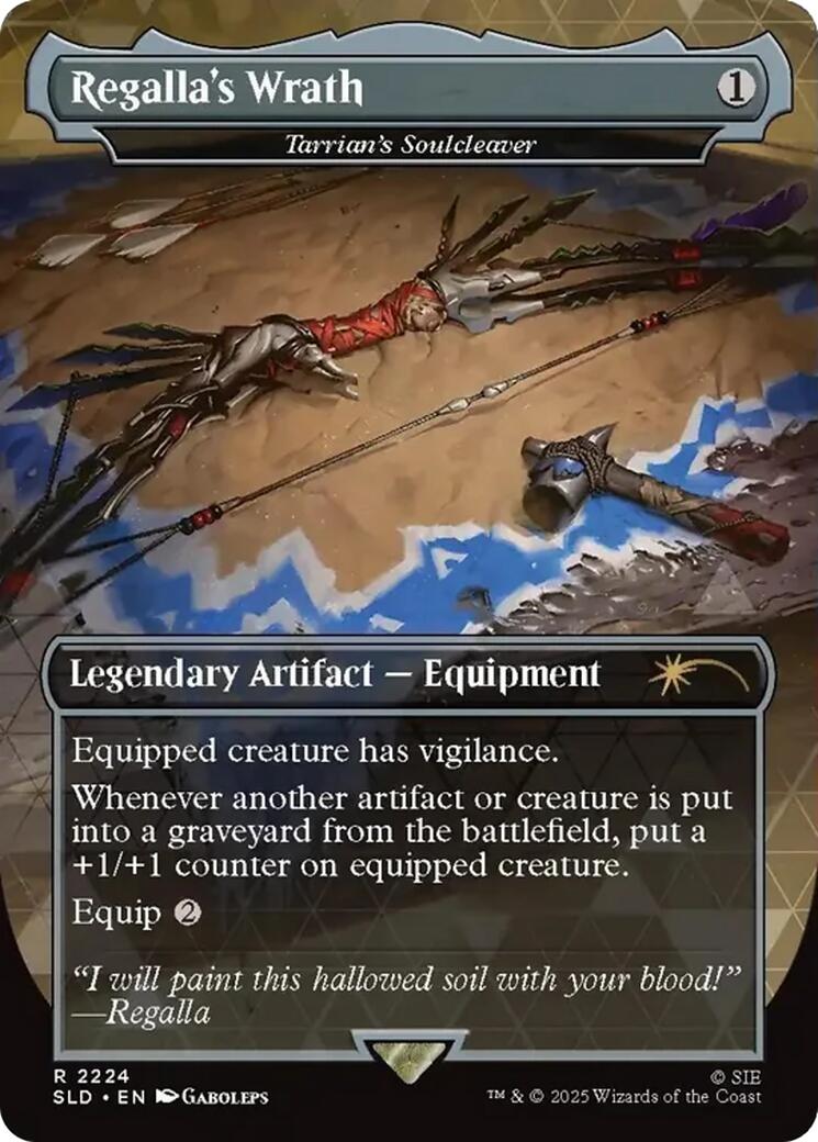Regalla's Wrath - Tarrian's Soulcleaver [Secret Lair Drop Series] | Devastation Store