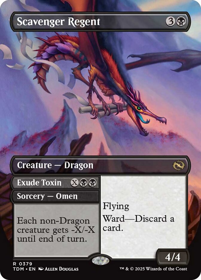 Scavenger Regent (Borderless) [Tarkir: Dragonstorm] | Devastation Store