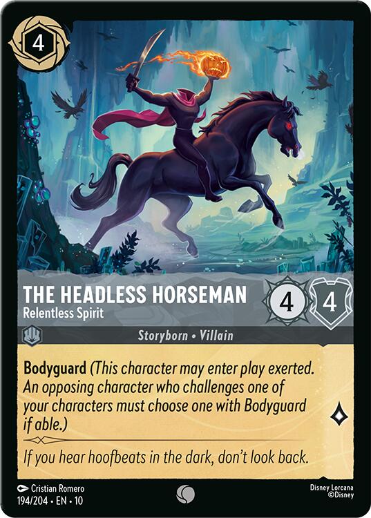 The Headless Horseman - Relentless Spirit (194/204) [Whispers in the Well] | Devastation Store