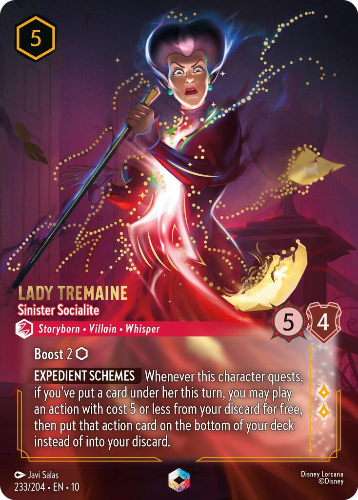 Lady Tremaine - Sinister Socialite (Enchanted) (233/204) [Whispers in the Well] | Devastation Store
