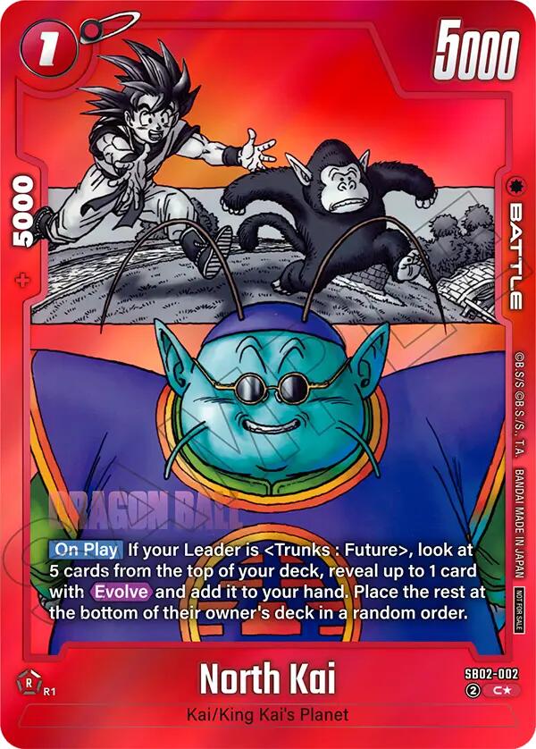 North Kai (SB02-002) (Limited Pack MANGA Version 02) [Fusion World Promotion Cards] | Devastation Store