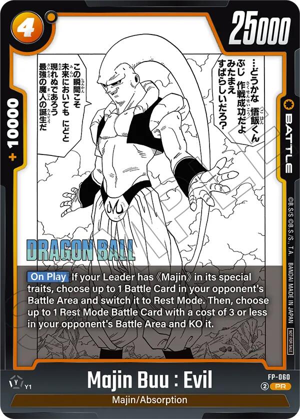 Majin Buu : Evil (FP-060) [Fusion World Tournament Cards] | Devastation Store
