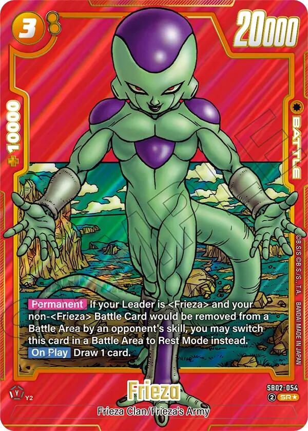 Frieza (SB02-054) (Alternate Art) [Manga Booster 02] - Devastation Store | Devastation Store