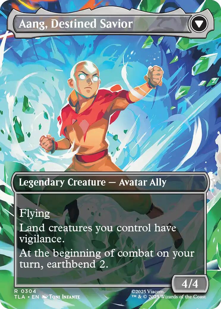 Aang, at the Crossroads (Borderless) [Avatar: The Last Airbender] | Devastation Store