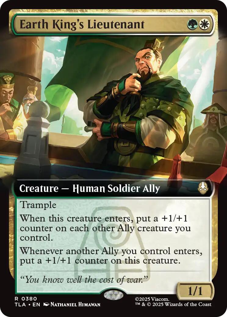 Earth King's Lieutenant (Extended Art) [Avatar: The Last Airbender] | Devastation Store
