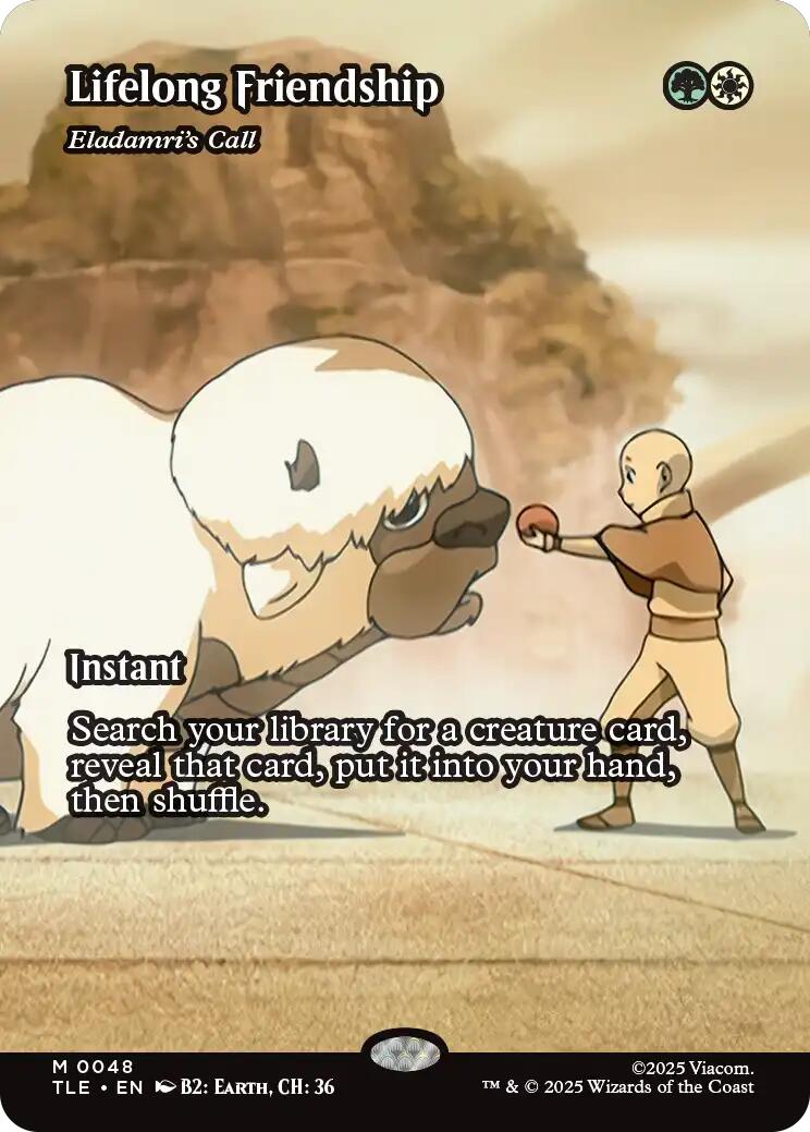 Lifelong Friendship - Eladamri's Call (Borderless) [Avatar: The Last Airbender: Eternal-Legal] | Devastation Store