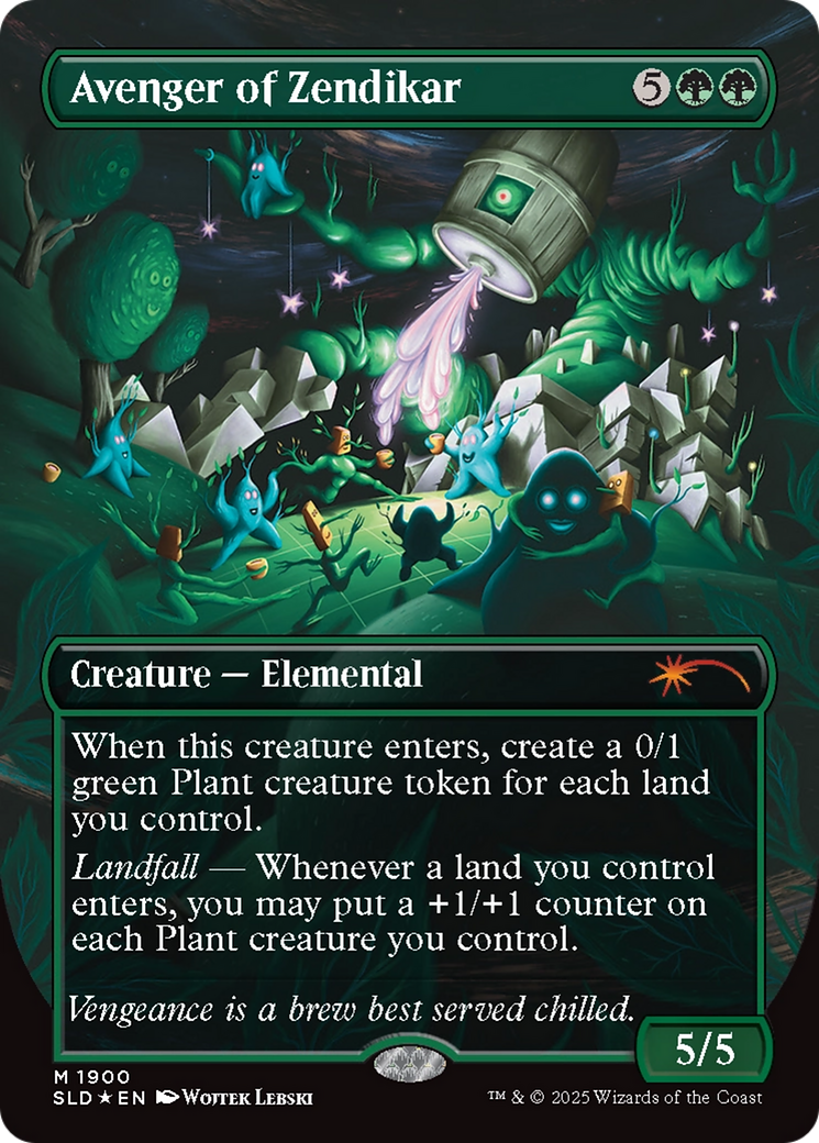 Avenger of Zendikar (Double Rainbow Foil) [Secret Lair Drop Series] | Devastation Store