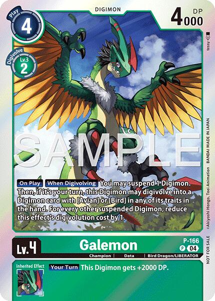 Galemon [P-166] (Event Pack 8) [Limited Card Pack -Billion Bullet-] | Devastation Store
