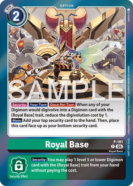 Royal Base [P-181] (Event Pack 8) [Promotional Cards] | Devastation Store