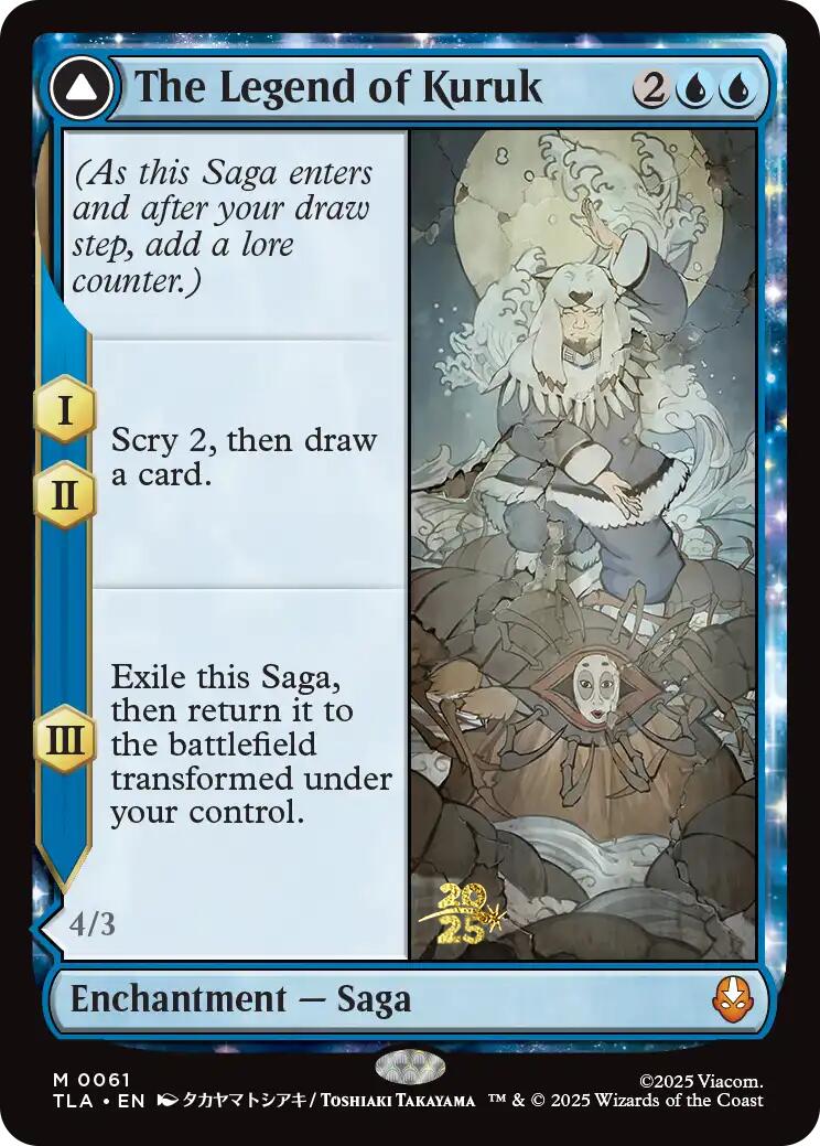 The Legend of Kuruk [Avatar: The Last Airbender Prerelease Cards] | Devastation Store