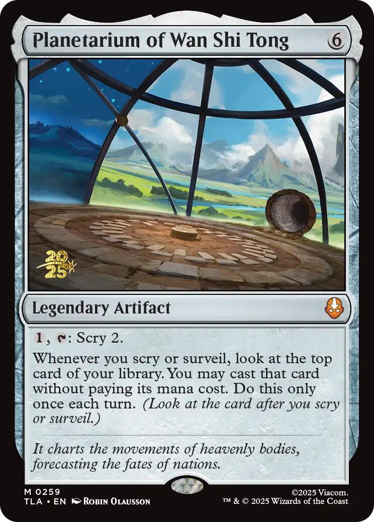 Planetarium of Wan Shi Tong [Avatar: The Last Airbender Prerelease Cards] | Devastation Store