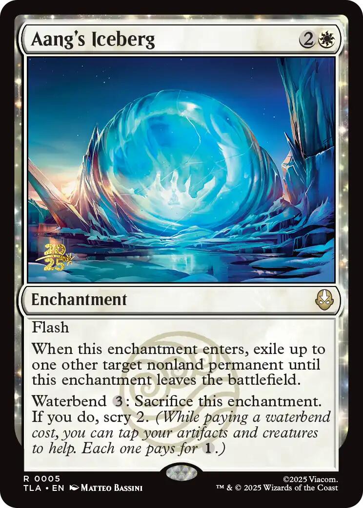 Aang's Iceberg [Avatar: The Last Airbender Prerelease Cards] | Devastation Store