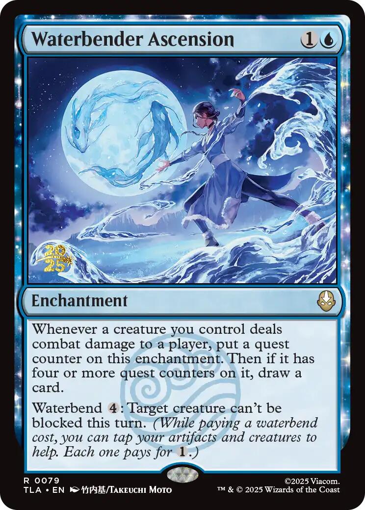 Waterbender Ascension [Avatar: The Last Airbender Prerelease Cards] | Devastation Store