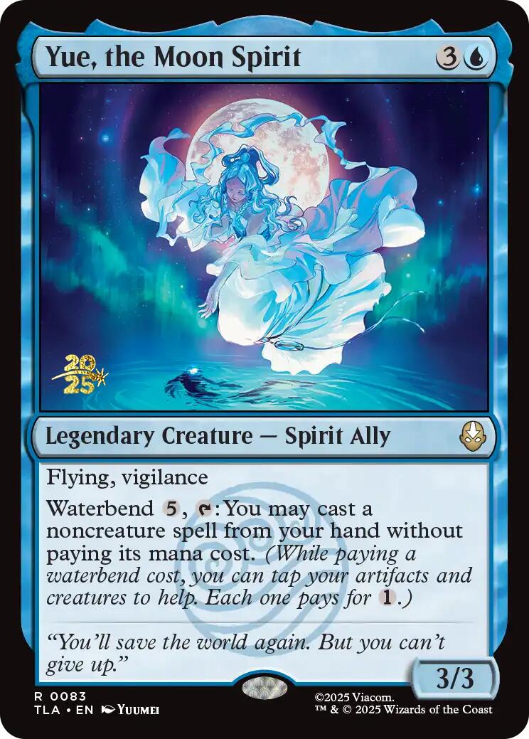 Yue, the Moon Spirit [Avatar: The Last Airbender Prerelease Cards] | Devastation Store