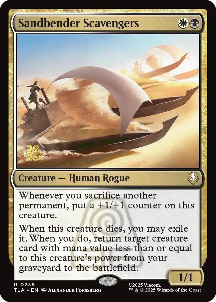 Sandbender Scavengers [Avatar: The Last Airbender Prerelease Cards] | Devastation Store