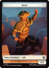 Ally (0006) // Clue (0017) Double-Sided Token [Avatar: The Last Airbender Tokens] | Devastation Store