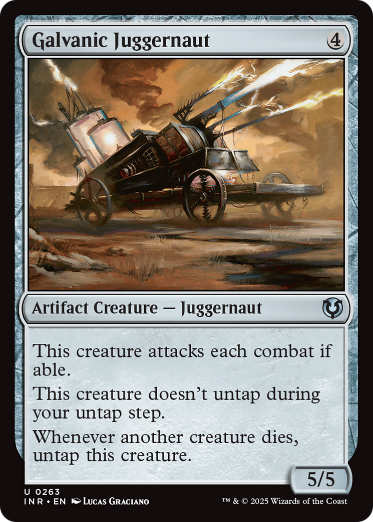 Galvanic Juggernaut [Innistrad Remastered] | Devastation Store