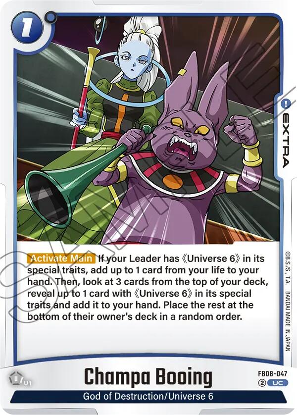 Champa Booing [Saiyan's Pride] | Devastation Store