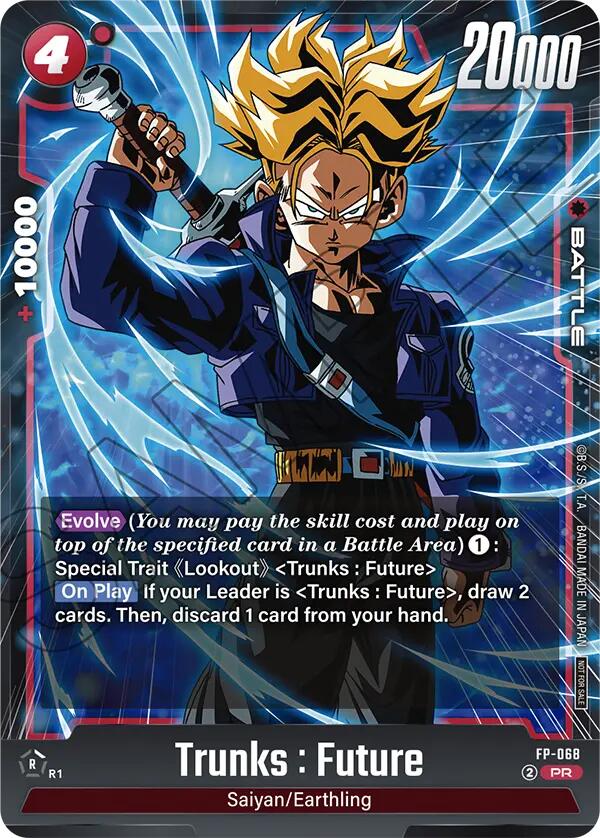 Trunks : Future (FP-068) [Fusion World Promotion Cards] | Devastation Store