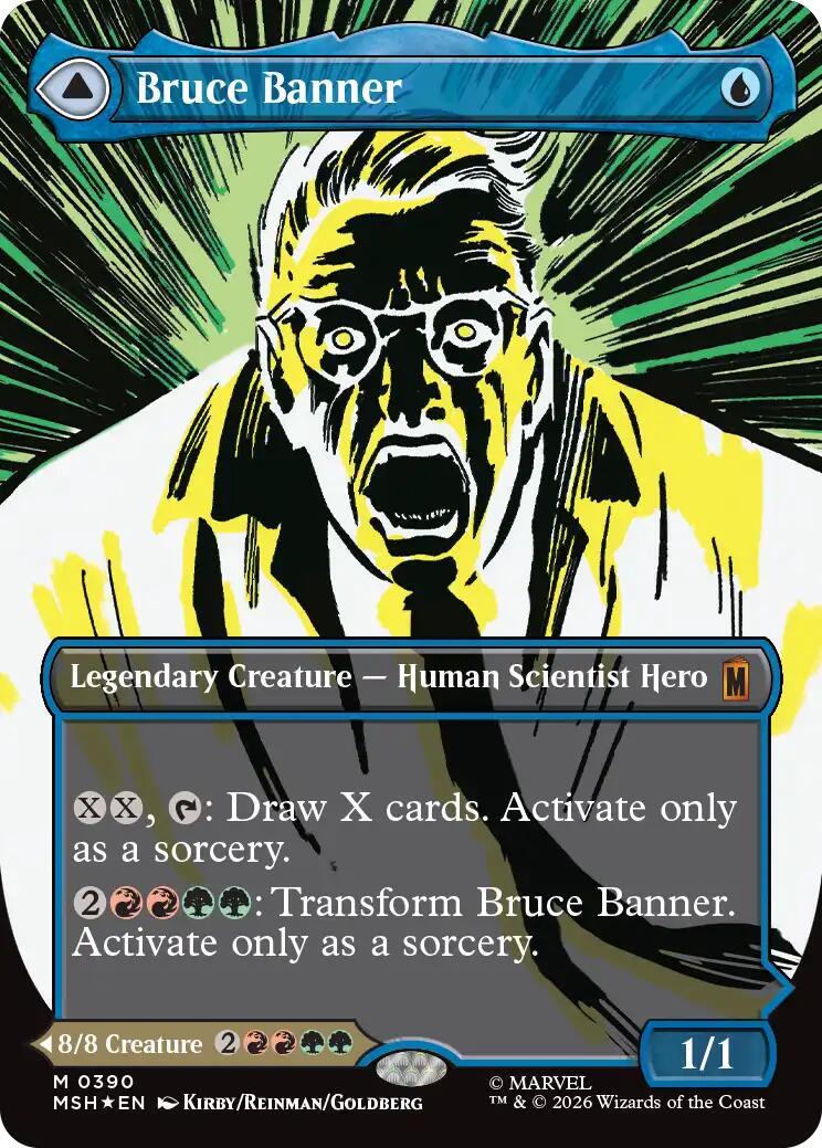 Bruce Banner (Borderless) [Marvel Super Heroes] | Devastation Store
