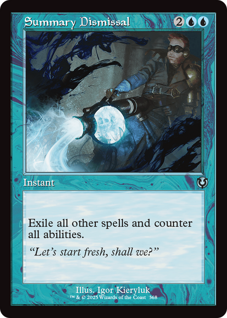 Summary Dismissal (Retro Frame) [Innistrad Remastered] | Devastation Store
