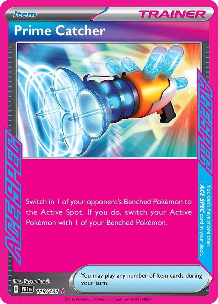 Prime Catcher (119/131) [Scarlet & Violet: Prismatic Evolutions] | Devastation Store