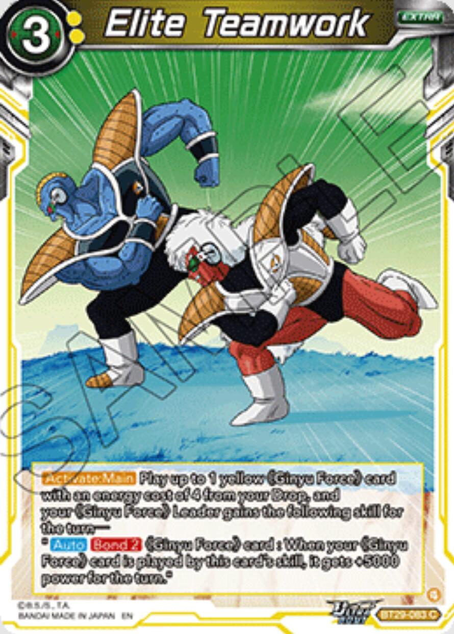 Elite Teamwork (BT29-083) [Fearsome Rivals] | Devastation Store