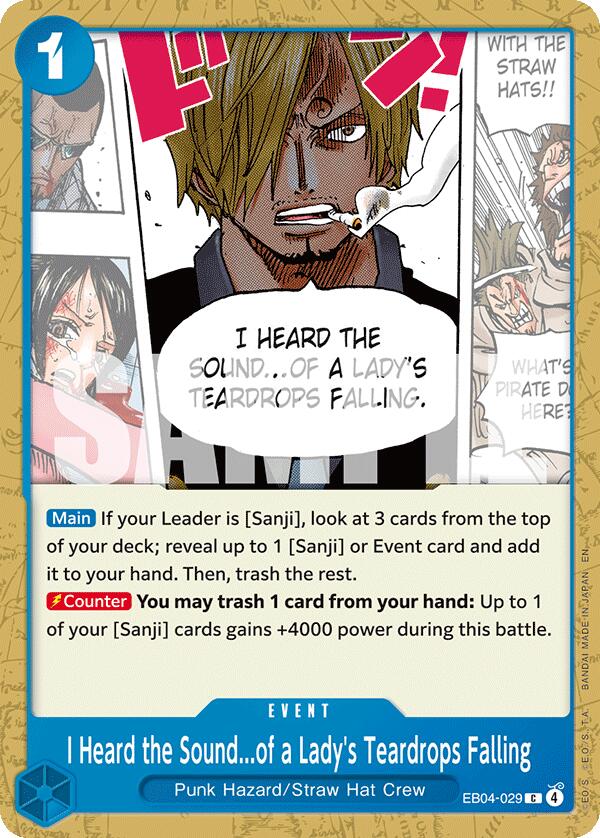 I Heard the Sound...of a Lady's Teardrops Falling [The Azure Sea's Seven] | Devastation Store