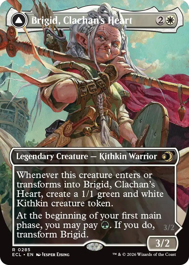 Brigid, Clachan's Heart (Borderless) [Lorwyn Eclipsed] | Devastation Store