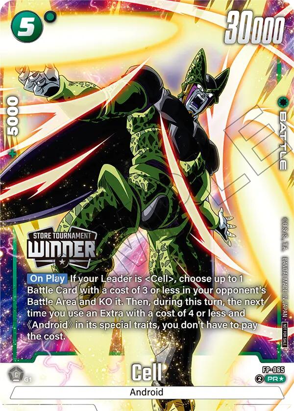 Cell (Tournament Pack -Winner- 09) [Fusion World Tournament Cards] | Devastation Store