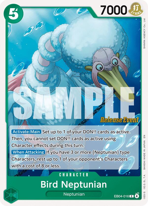 Bird Neptunian [The Azure Sea's Seven Release Event Cards] | Devastation Store