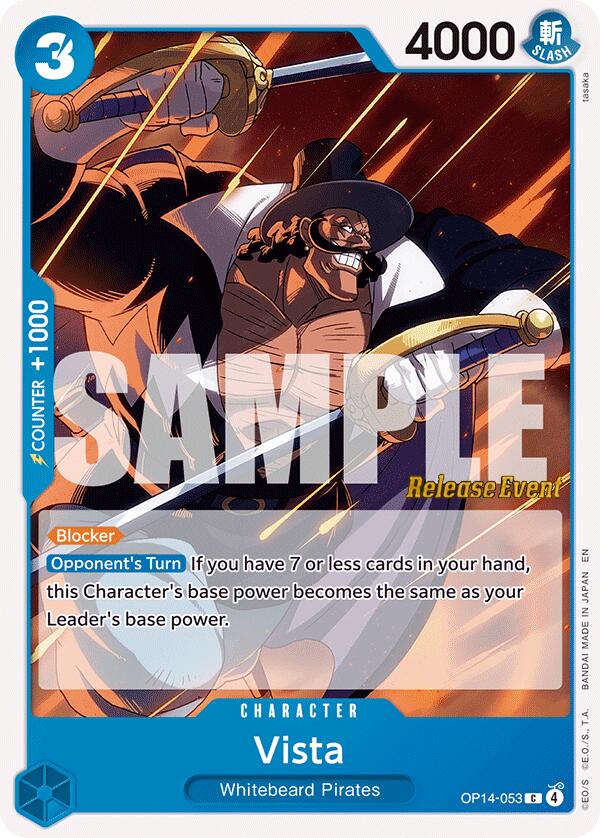 Vista [The Azure Sea's Seven Release Event Cards] | Devastation Store