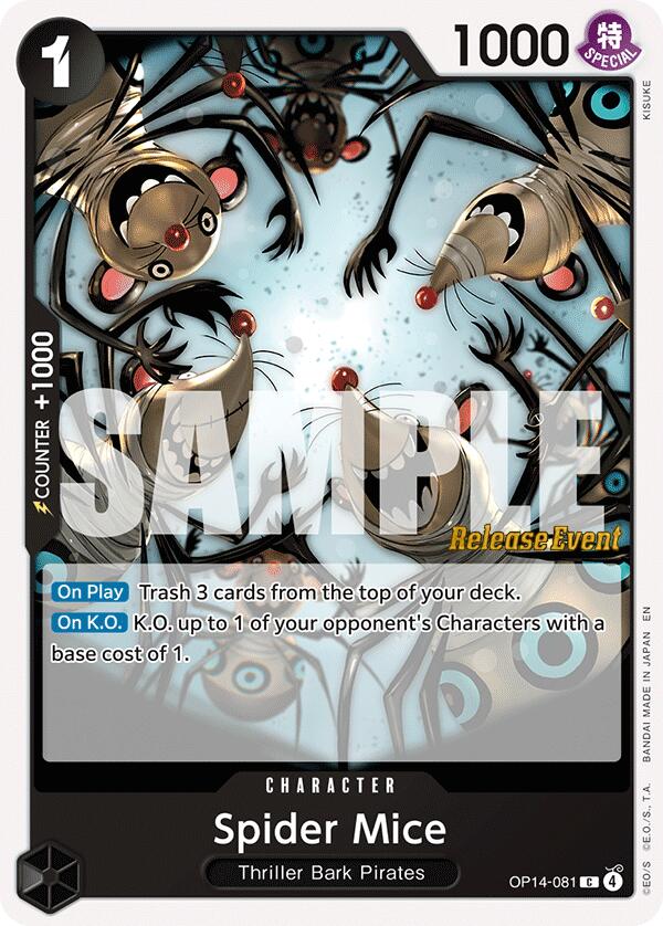 Spider Mice [The Azure Sea's Seven Release Event Cards] | Devastation Store