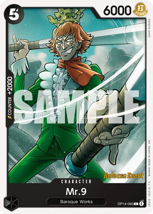 Mr.9 [The Azure Sea's Seven Release Event Cards] | Devastation Store