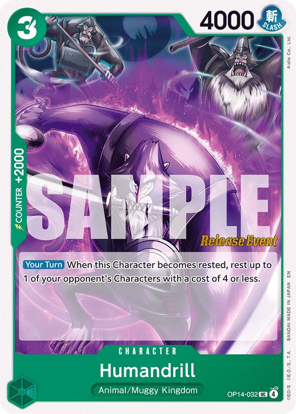 Humandrill [The Azure Sea's Seven Release Event Cards] | Devastation Store