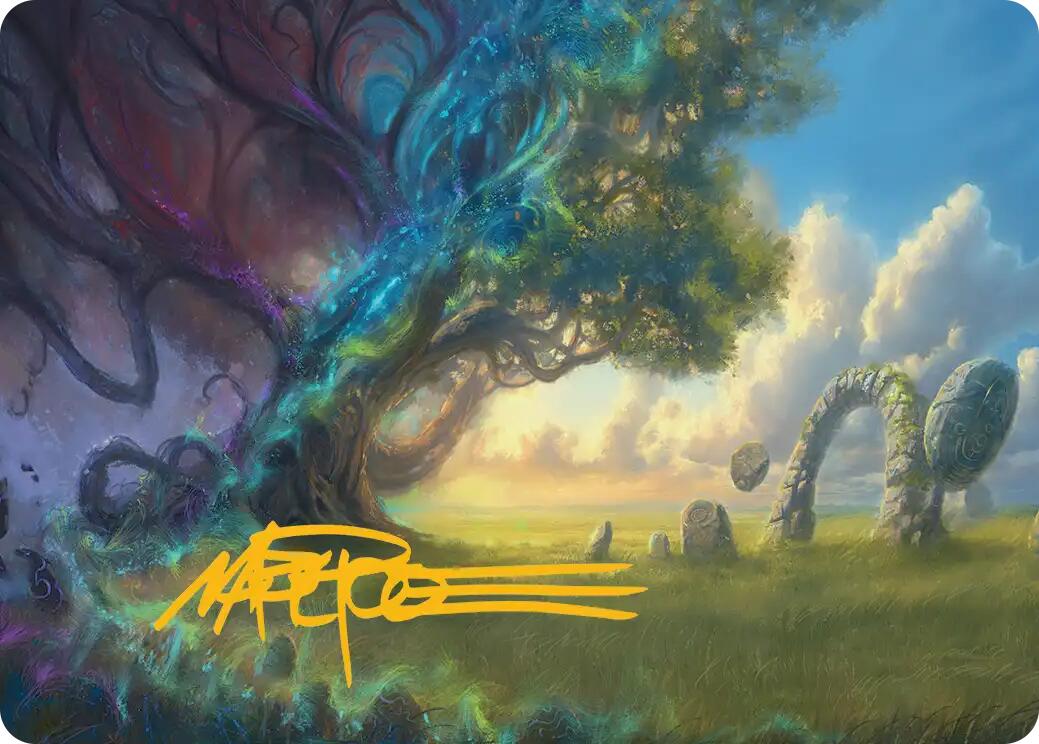 Morningtide's Light Art Card (Gold-Stamped Signature) [Lorwyn Eclipsed Art Series] | Devastation Store