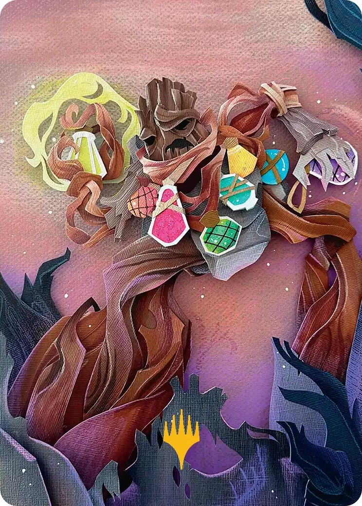 Painter's Servant Art Card (Gold-Stamped Planeswalker Symbol) [Lorwyn Eclipsed Art Series] | Devastation Store