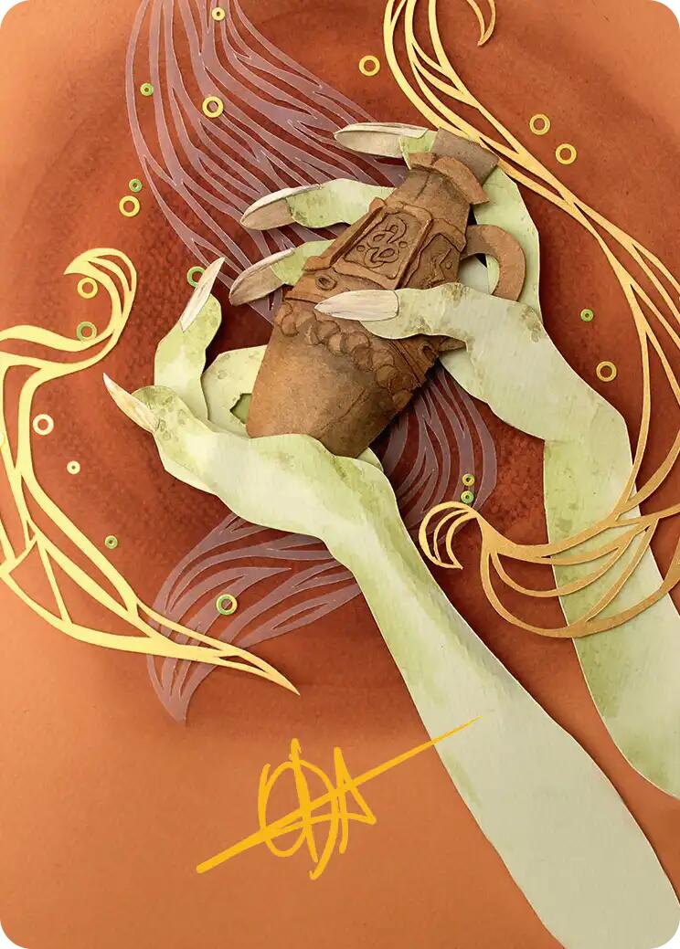 Thousand-Year Elixir Art Card (Gold-Stamped Signature) [Lorwyn Eclipsed Art Series] | Devastation Store