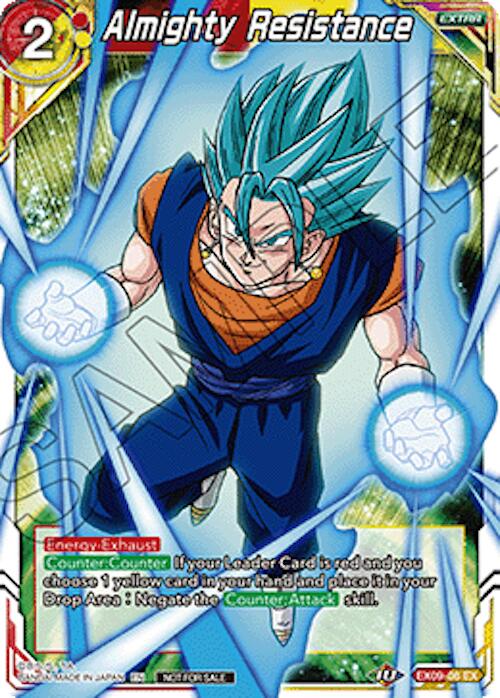 Almighty Resistance (Ultra-Bout Series Tournament Pack Vol.1) (EX09-06) [Tournament Promotion Cards] | Devastation Store