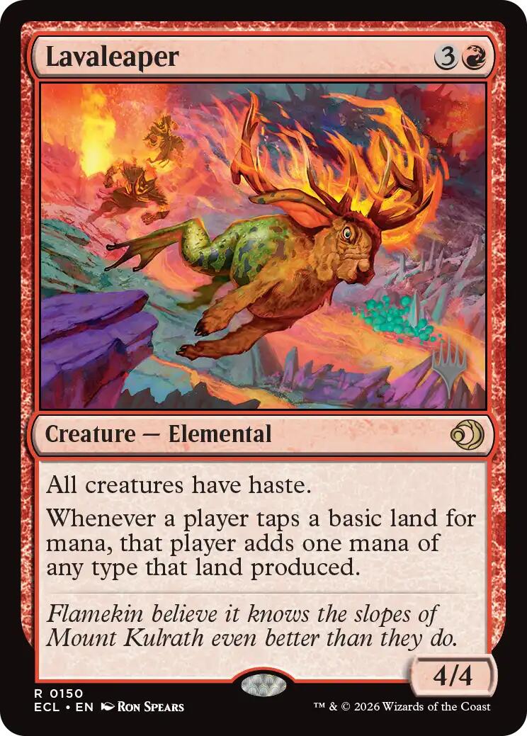 Lavaleaper [Lorwyn Eclipsed Promos] | Devastation Store