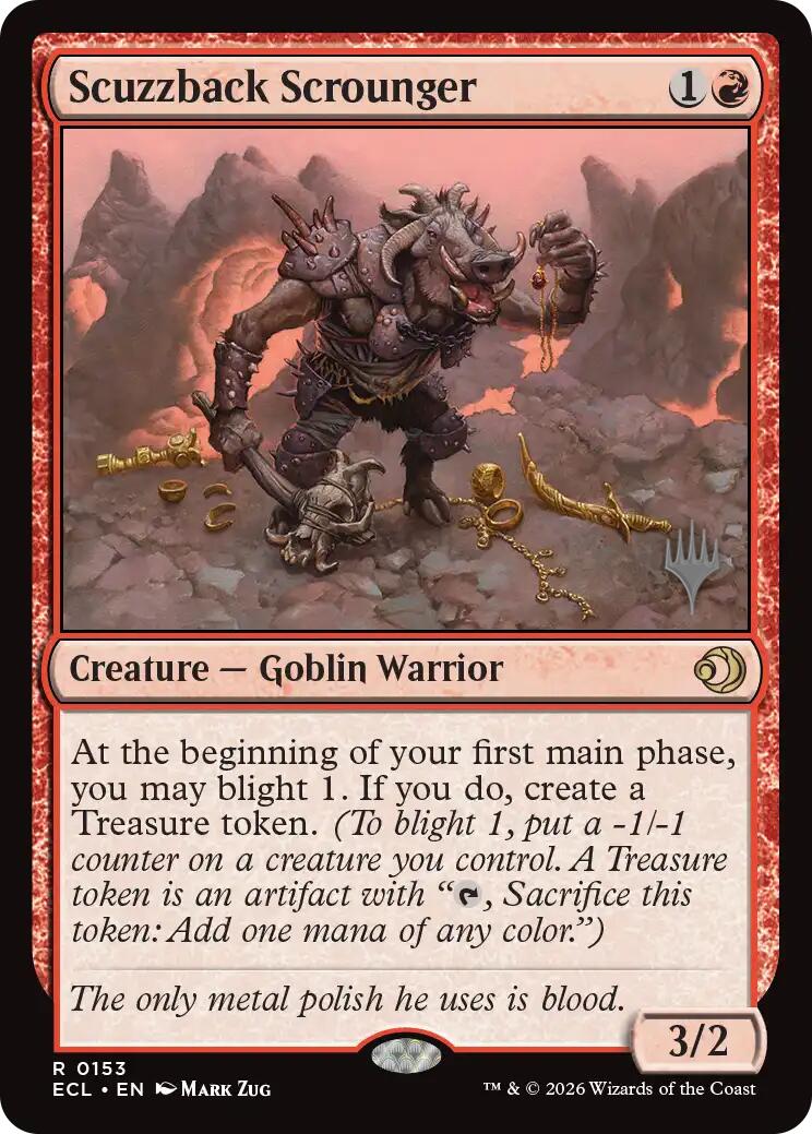 Scuzzback Scrounger [Lorwyn Eclipsed Promos] | Devastation Store