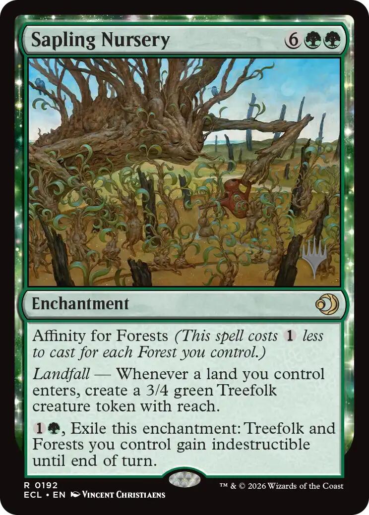 Sapling Nursery [Lorwyn Eclipsed Promos] | Devastation Store