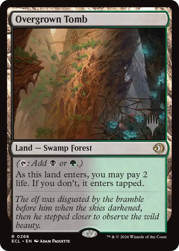 Overgrown Tomb [Lorwyn Eclipsed Promos] | Devastation Store