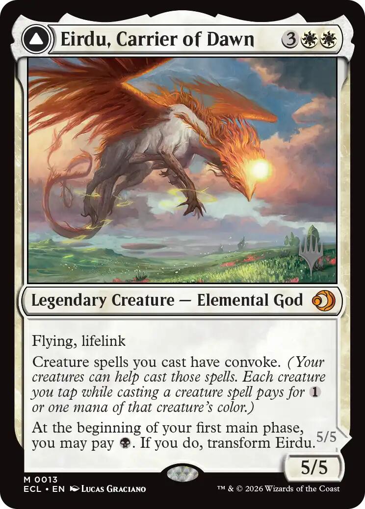 Eirdu, Carrier of Dawn [Lorwyn Eclipsed Promos] | Devastation Store
