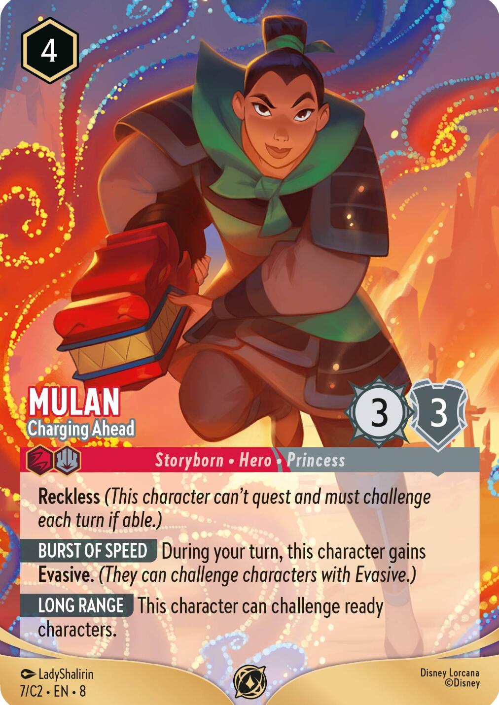 Mulan - Charging Ahead (7) [Promo Cards] | Devastation Store
