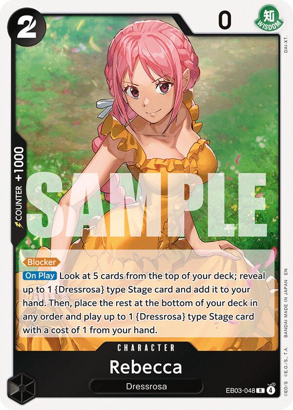 Rebecca [Extra Booster: One Piece Heroines Edition] | Devastation Store