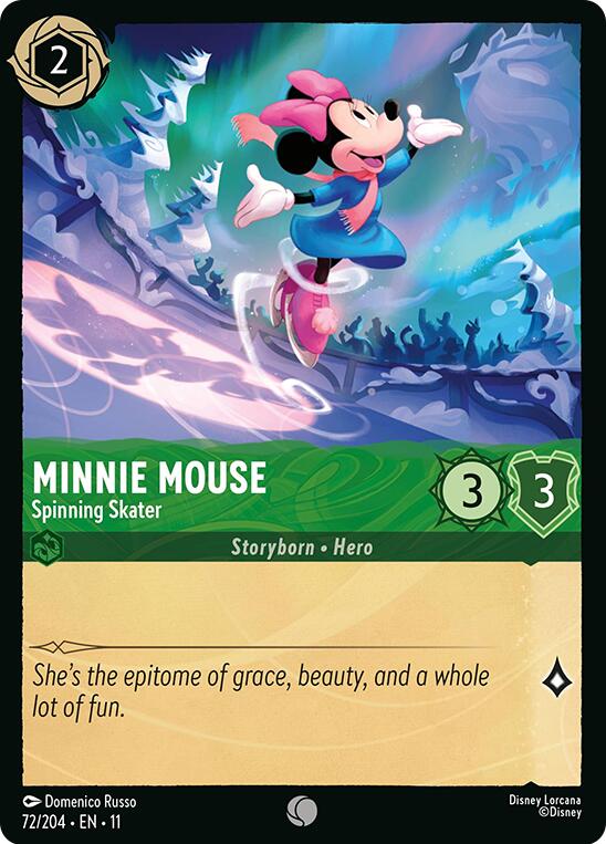 Minnie Mouse - Spinning Skater (72/204) [Winterspell] | Devastation Store