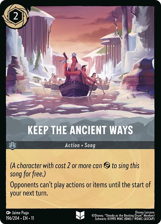 Keep the Ancient Ways (196/204) [Winterspell] | Devastation Store
